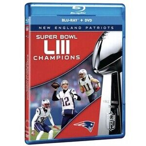New England Patriots Blu-ray + DVD Super Bowl LIII 53 Champions New Sealed